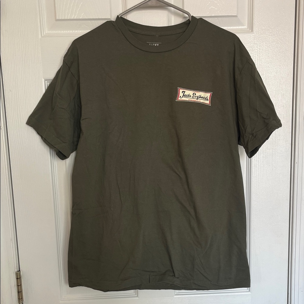 Jack’s Surf Shop Olive Green Short Sleeve Tee